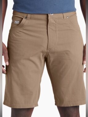 Kuhl Men's Cargo Shorts in Khaki Brown